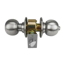 Cerradura Tipo Esfera Santul Acabado Cromo Mate