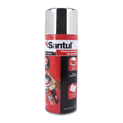 Pintura Aerosol Cromo 8832 Santul 300ml Metalico