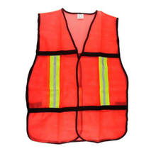Chaleco Malla Naranja Cinta Reflejante