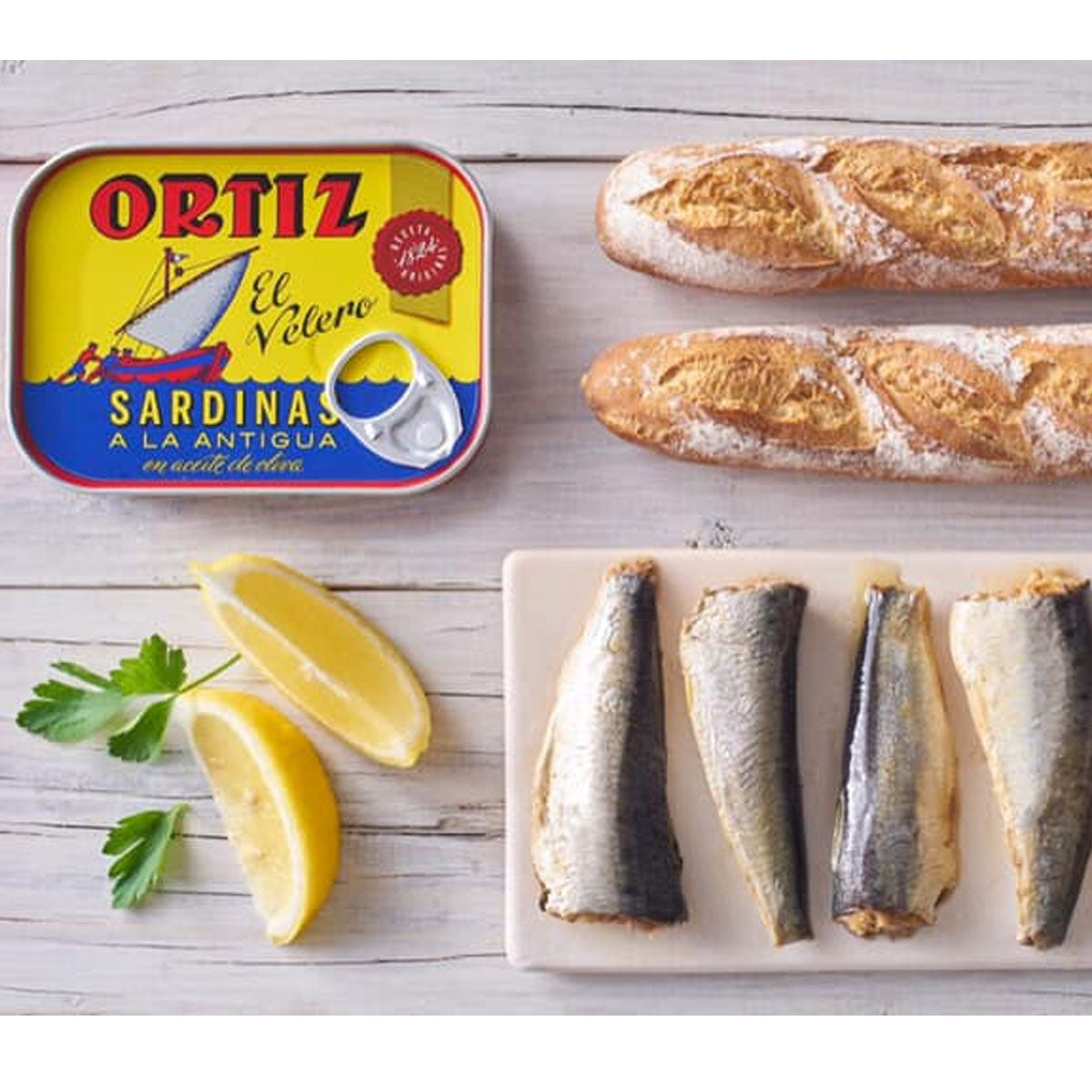 Sardina en Aceite de Oliva 140g - Latería Fina La casa del bacalao