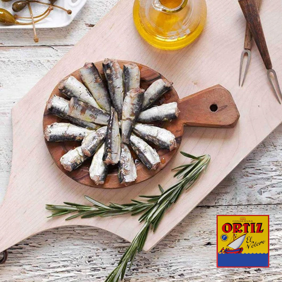 Sardina en Aceite de Oliva 140g - Latería Fina La casa del bacalao