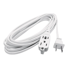 Extension domestica blanca 6 mt (calibre 16) Aksi