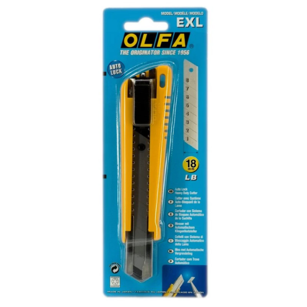 CORTADOR EXTRADURO ECONOMICO CON SEGURO AUTOMATICO Olfa