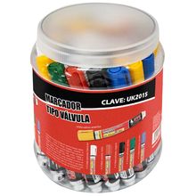 Marcador valvula dogotuls 6 colores 30pz