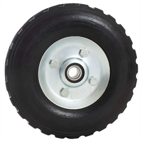 Rueda diablo 8"doble balero flecha 17mm Dogotuls