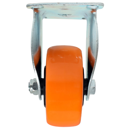 Rodaja pvc naranja fija 3" Dogotuls