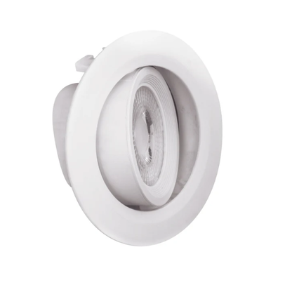 Luminario Empotrable Dirigible Aksi Led Redondo 3w