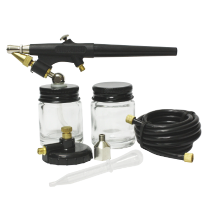 Aerografo plastico de succion 2 frascos Dogotuls