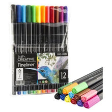 12pz Marcador Creative Indra Punta 0.8 mm IND-0289 Diferentes Colores