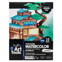 Block Libreta Watercolor Indra 225x309mm 300gr IND-0566-A