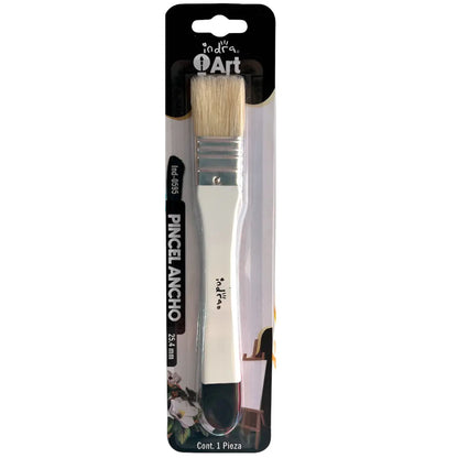 Pincel Ancho Tipo Brocha Indra Art Escolar 25.4mm Sintetico