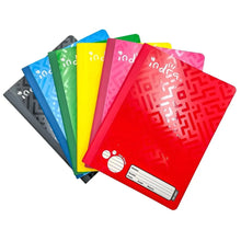 6 Piezas Libreta Costurada Indra Profesional Rayada Diferentes Colores
