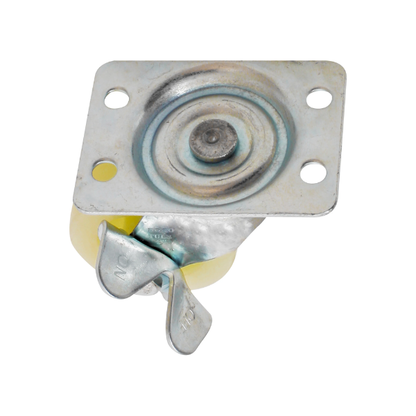 Rodaja PP Blanca 3" Dogotuls Giratoria con Freno