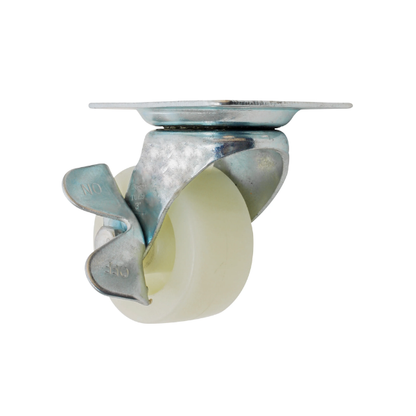 Rodaja PP Blanca 3" Dogotuls Giratoria con Freno