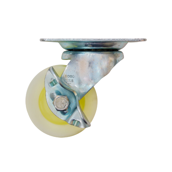 Rodaja PP Blanca 3" Dogotuls Giratoria con Freno