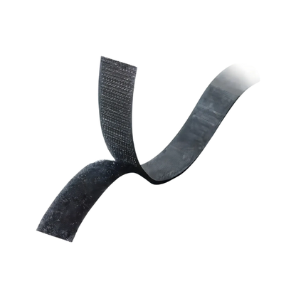 Cinta Sujetadora Tira Negra Velcro para ropa 60 x 1.9 cm