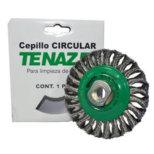 Cepillo Circular Trenzado 100x0.356xMRmm Clave 974 Tenazit Tenazit