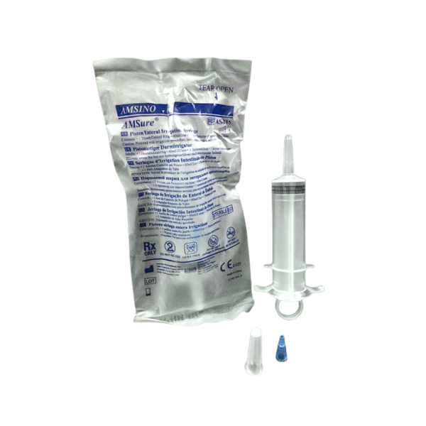 Jeringa para Irrigación Amsino con Anillo, Estéril