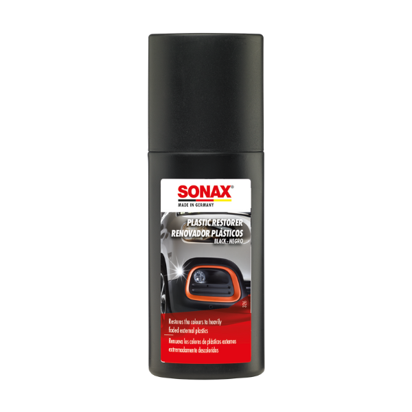 Renovador de Plásticos Sonax 100ml color Negro