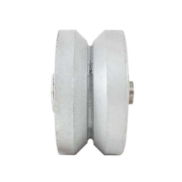 Rueda de Acero 4" Dogotuls con Ranura en Forma "V"