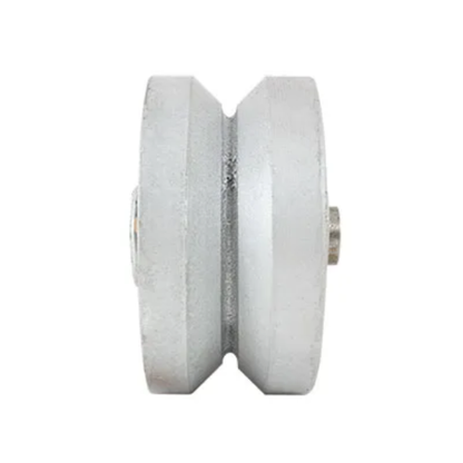 Rueda de Acero 4" Dogotuls con Ranura en Forma "V"