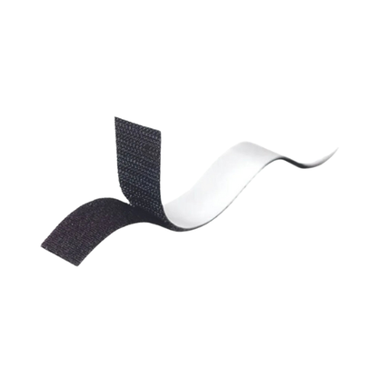 Cinta Sujetadora Tira Negra Velcro para ropa 60 x 1.9 cm