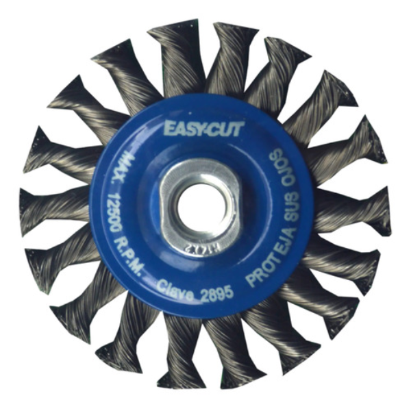 Cepillo Circular Trenzado 100x0.35xM14-2mm Clave 2895 Tenazit
