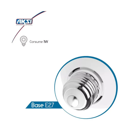 Foco Led 3D Mazorca 3.5 W Base E27 127 V- Aksi 122231