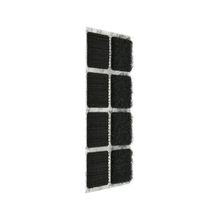 12 Cintas Adhesivas VELCRO® Sujetadores Cuadros organizador Adherible Negro