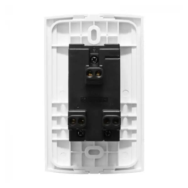 SANELEC, Contacto Doble Aterrizado, Línea Roma, Diseño Simple, Apagadores e Interruptores, Modelo 4445 - Sanelec