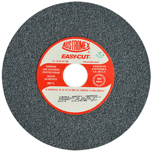 Rueda Abrasiva para esmerilar y afilar 200 x 25.4 x 25.4 mm