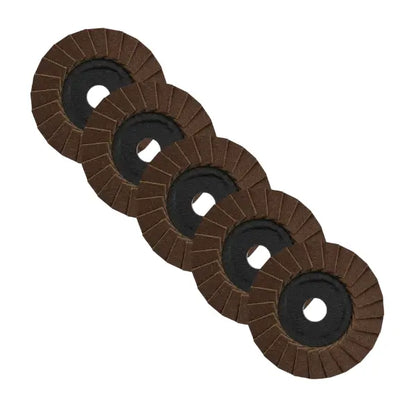5 Disco laminado tipo LAM-FIBRA grano grueso de 115 x 22.23 mm CAFÉ Tenazit - Austrodiam