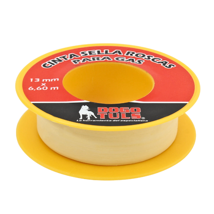 Cinta Sella Roscas Dogotuls 1/2" x 260" para Gas