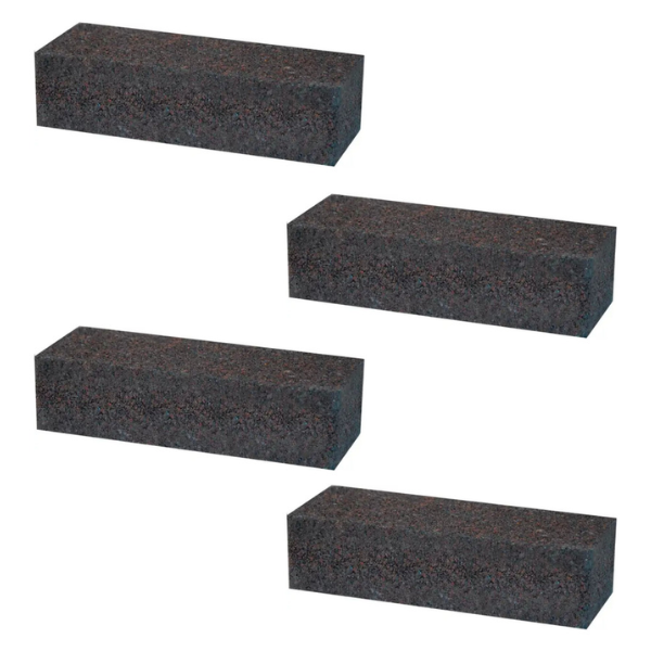 4pzs Ladrillo abrasivo para trabajar pisos 200 x 75 x 50 mm AUSTROMEX