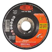 10pzs Disco abrasivo desbaste 115 x 6.4 x 22.23 mm AUSTROMEX