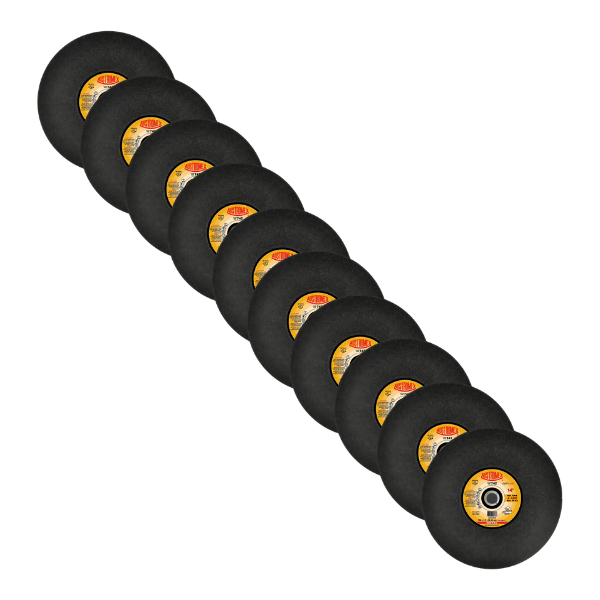 10pzs Disco abrasivo corte metal 350 x 3.2 x 25.40 mm AUSTROMEX