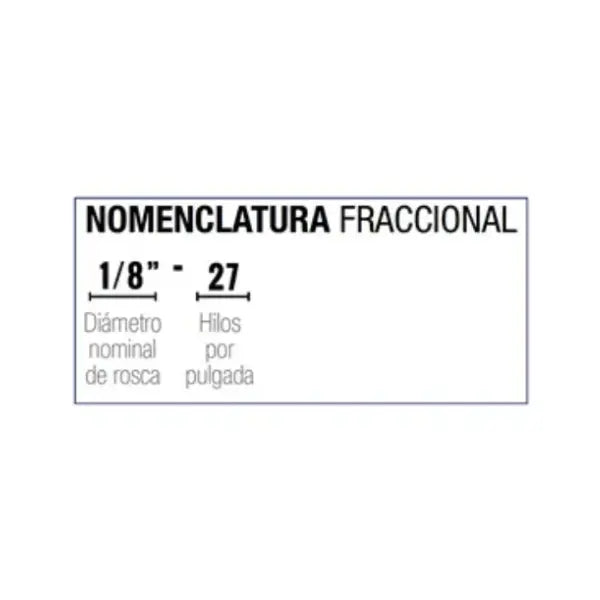 Machuelo Dogotuls para Tubo NPT 1/8"-27 AAC - Dogotuls - empaque