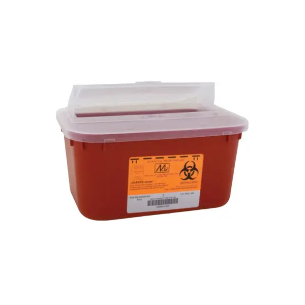 2 Contenedores P/Punzocortantes 3.79 Lt MEDEGEN - Medegen