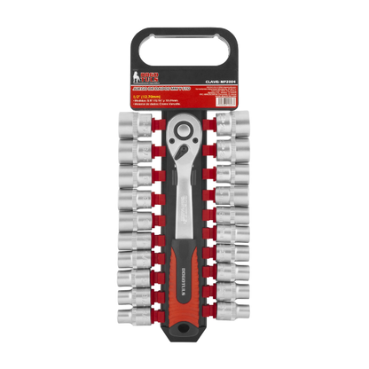 Juego Dados Dogotuls D2 1/2" MM-STD Matraca