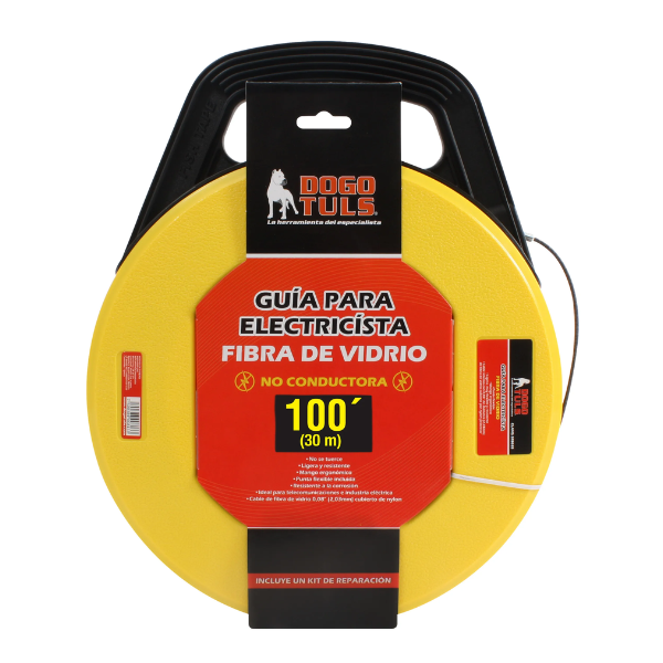 Guía para Electricista Dogotuls Fibra de Vidrio, 100' (30m)