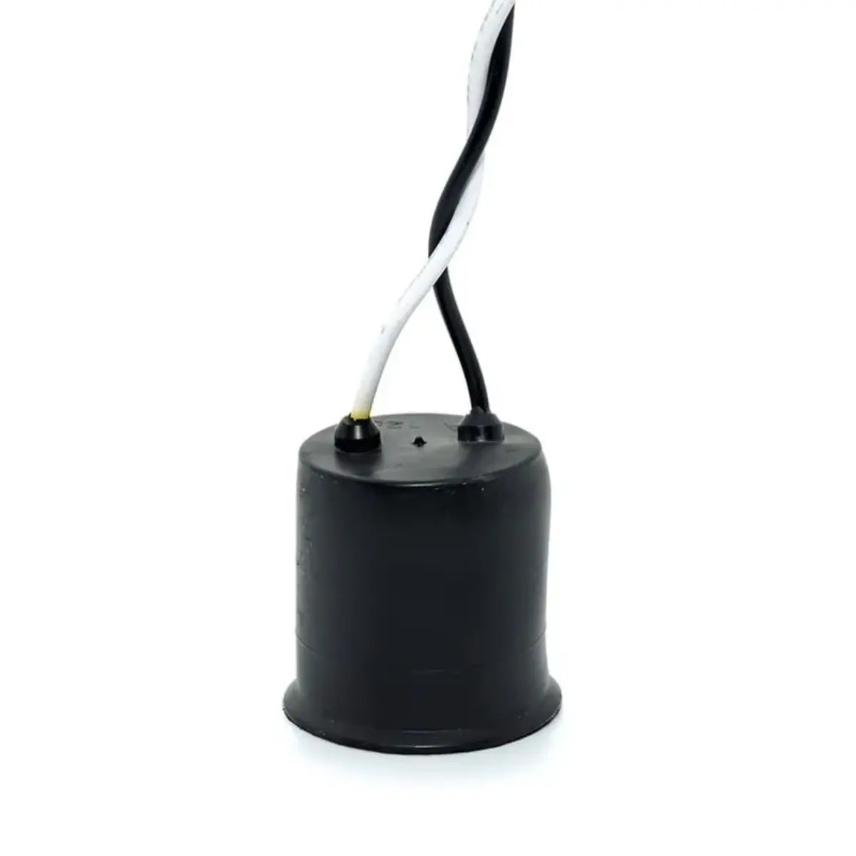 Socket Foco Sanelec Portalampara 2490 Negro Exterior 3 Piezas - Sanelec - vista trasera