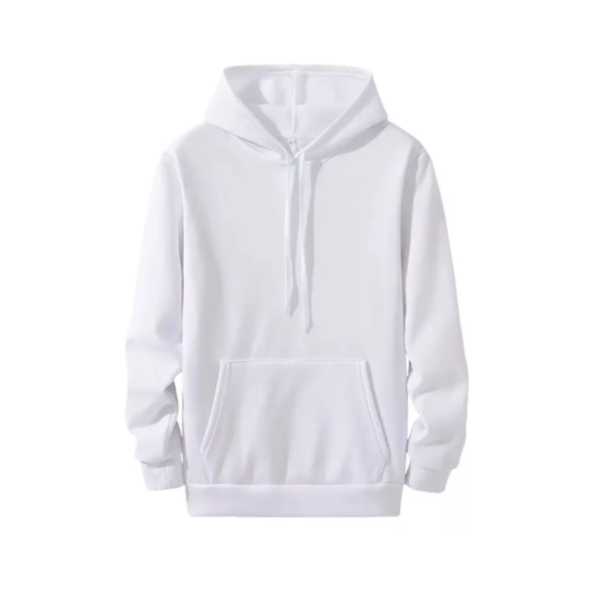Sudadera Blanca Tactoalgodón Unisex Gorra Sublimar Color Make