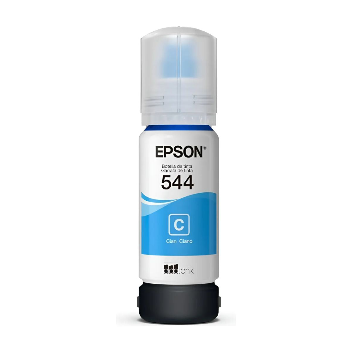 Tinta Epson T544 Original Ecotank Color Cian