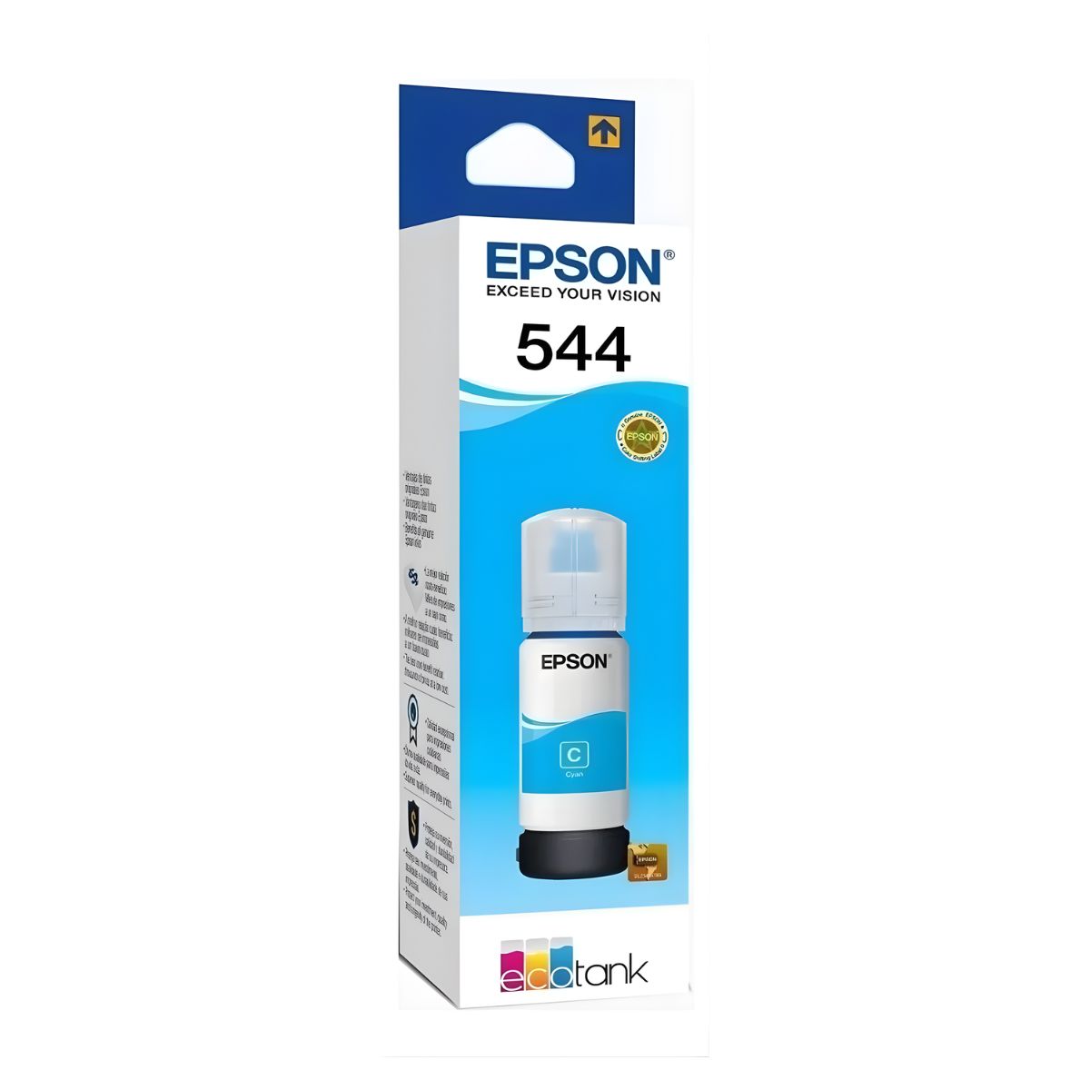 Tinta Epson T544 Original Ecotank Color Cian