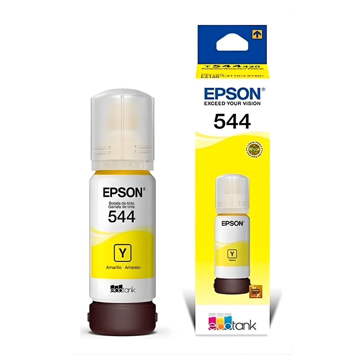 Tinta Epson T544 Original Ecotank Color Amarillo