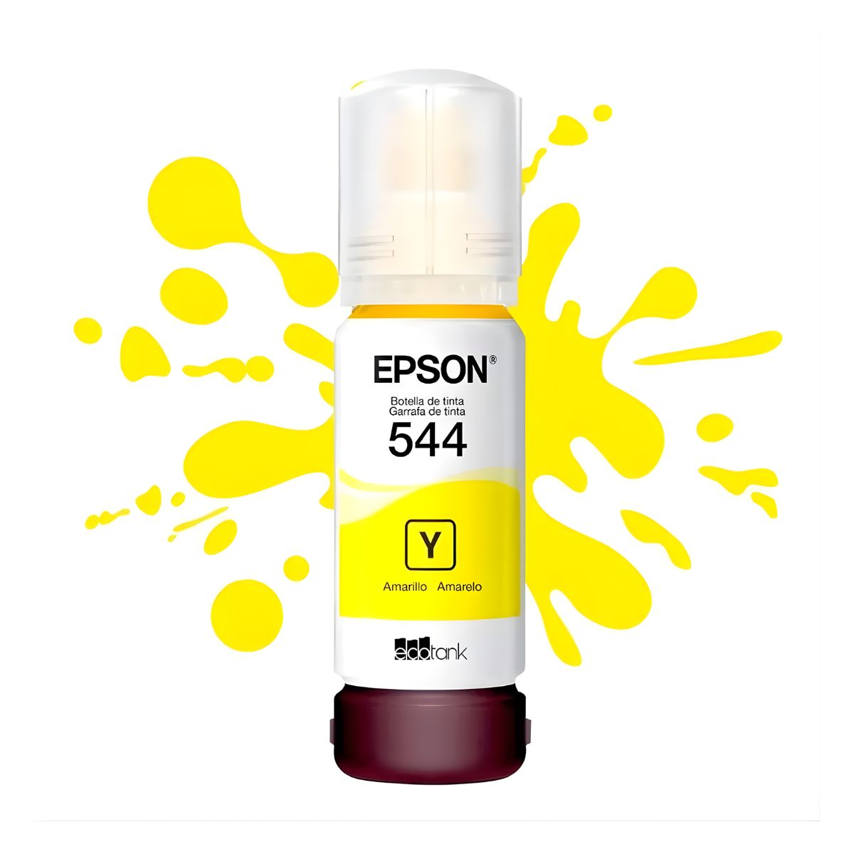 Tinta Epson T544 Original Ecotank Color Amarillo