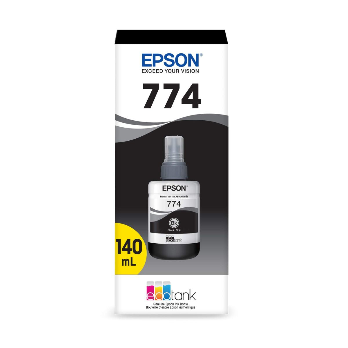 Tinta Epson T774 Original Ecotank Color Negro