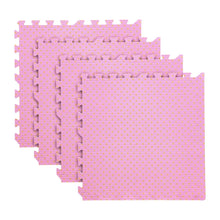 Set 8 Tapetes Foami Fomy Bolitas Rosa