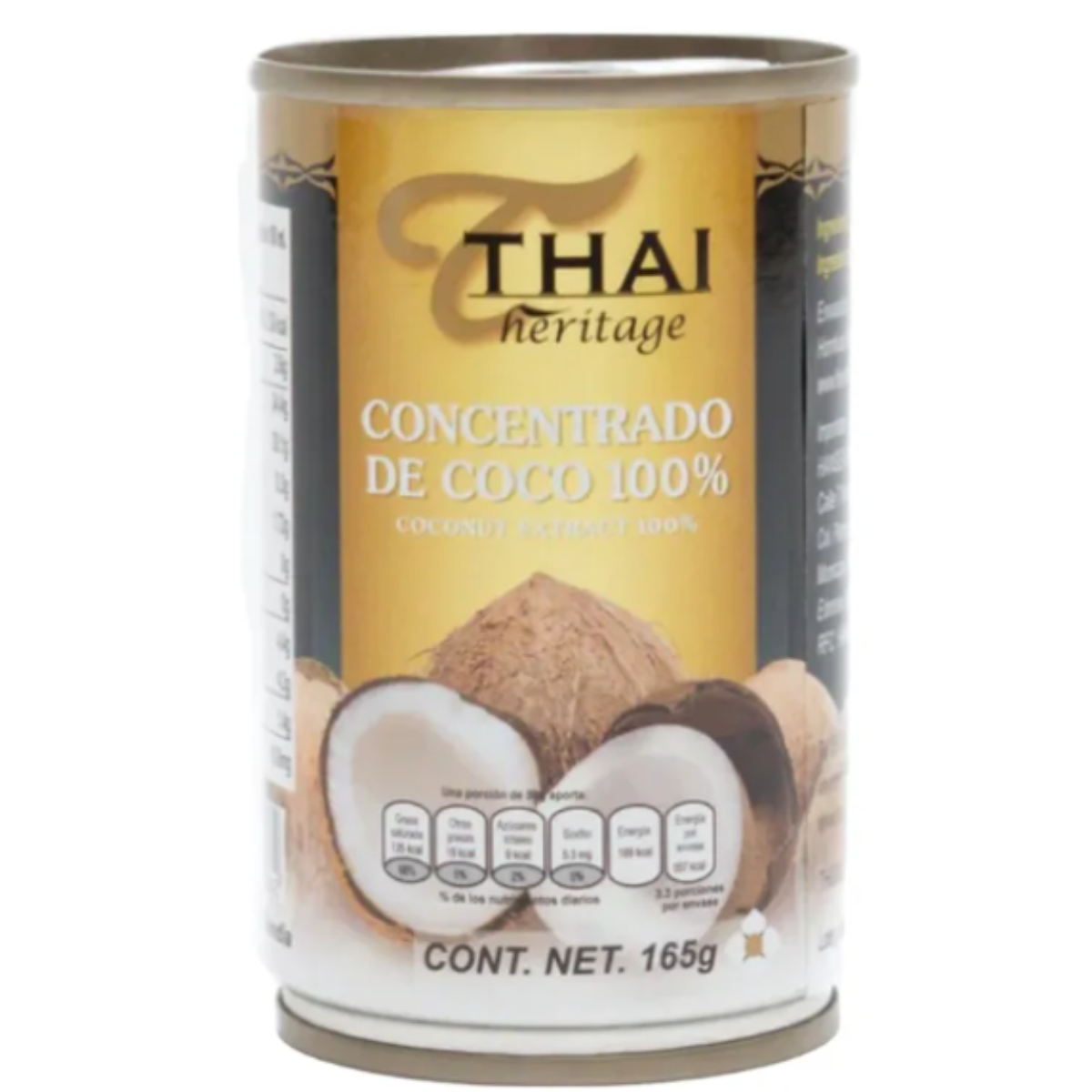 Concentrado de Coco 100% Thai Heritage 165g