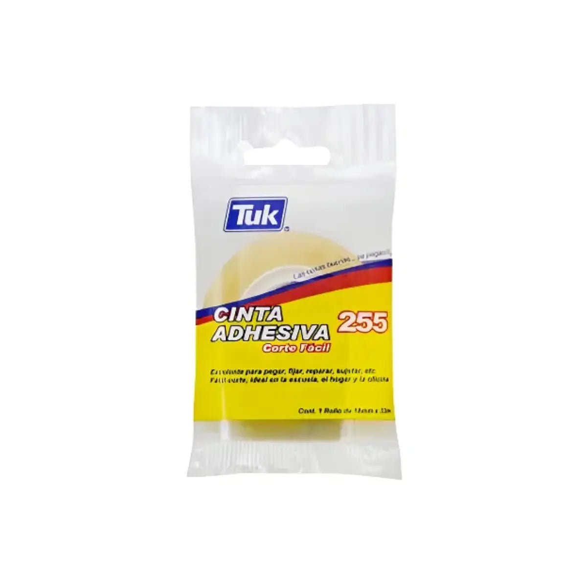 Pack 6 Cinta Corte Facil Tuk 18mm X 33m Transparente - Tuck